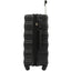 Hardshell Luggage Sets 3 Pcs Spinner Suitcase with TSA Lock Lightweight 20''24''28''   Black + ABS - Korvel