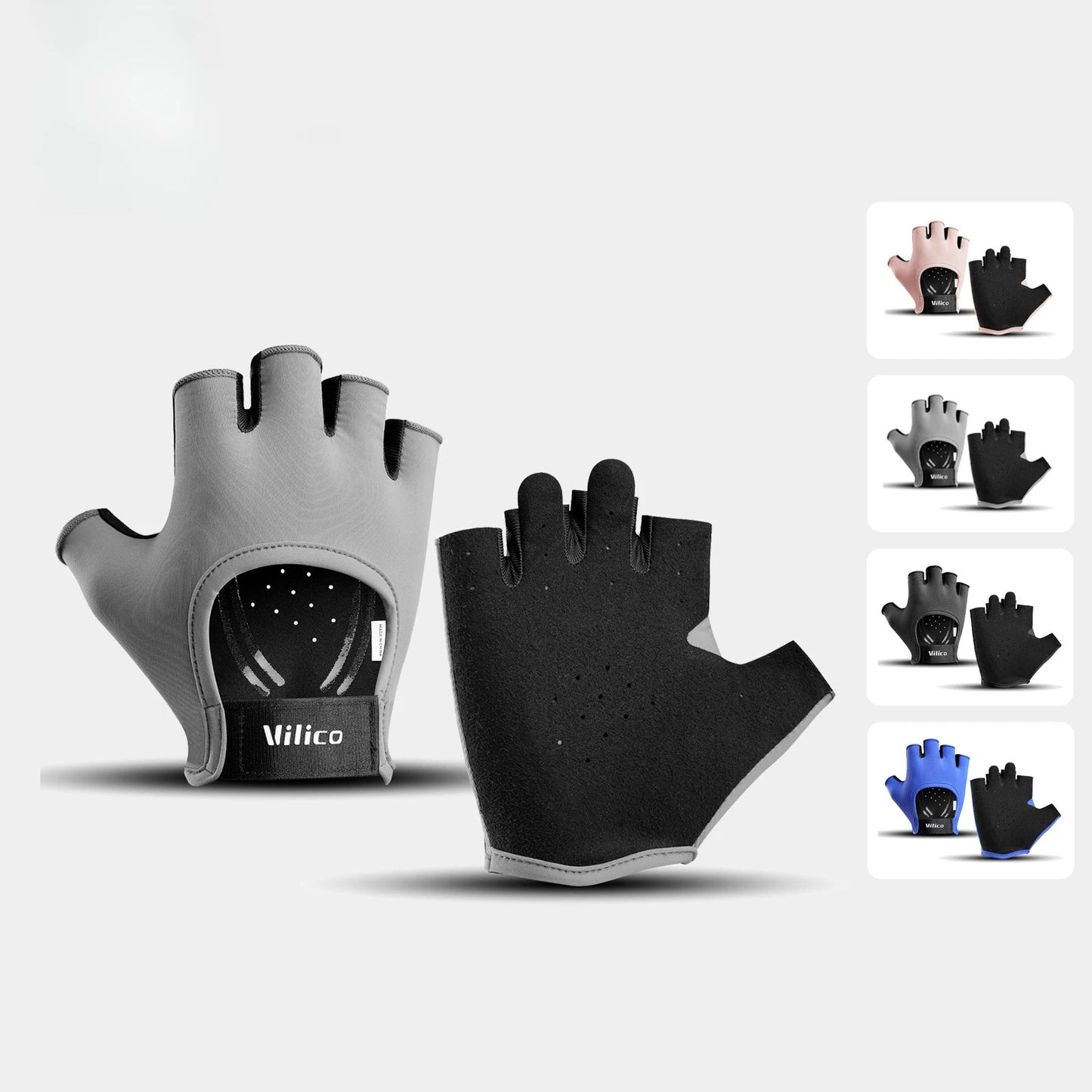 Gants de Yoga Fitness à Doigts Mixtes Premium