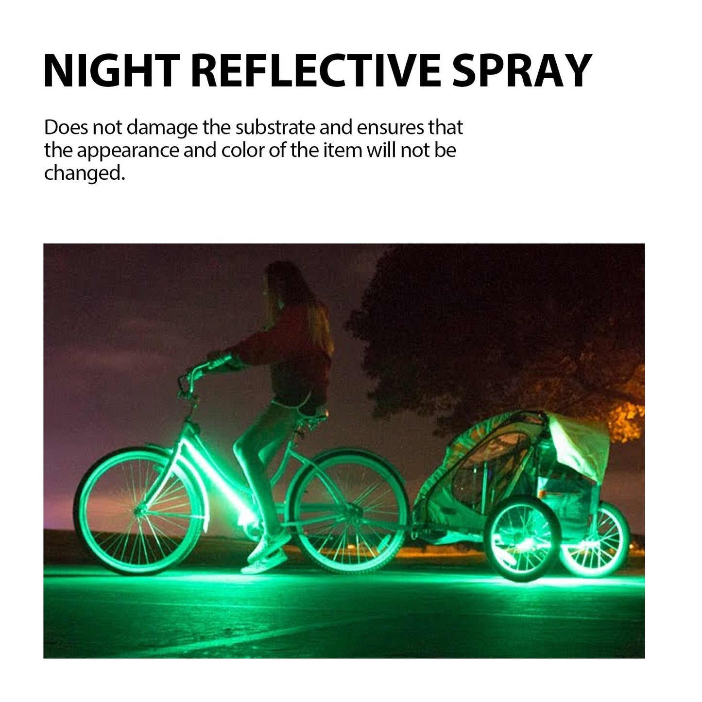 Hozonex Night Reflective Spray for Enhanced Visibility