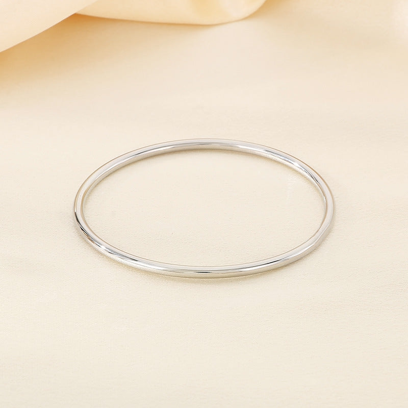 Elegant Multi-Layered 3mm Circular Ring Bracelet