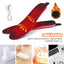 3-Speed USB Charging Heated Insoles for Winter Comfort