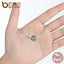 Charm de Plata Esterlina 925 BAMOER con Cristales Azules