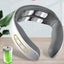 USB Rechargeable 4 Heads Cervical Spondylosis Massager Intelligent Whole Body Meridian Massage Pulse Kneading Heating Neck Protector - Korvel