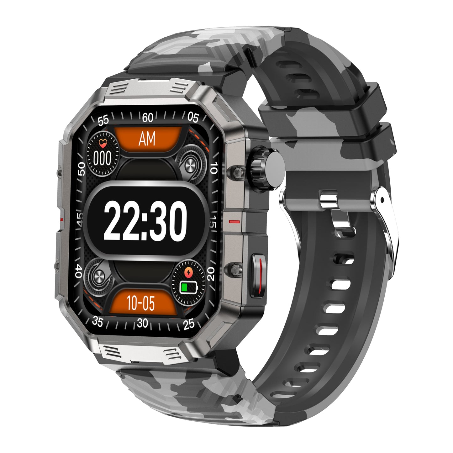 GW55 HD Bluetooth voice call smart watch with NFC multi sport mode sleep monitoring - Korvel