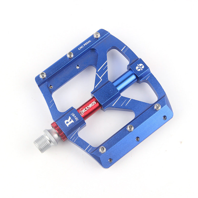 Bicycle pedals Mountain bike San Peilin aluminum alloy Peilin pedal anti-skid bearing pedal bicycle accessories - Korvel