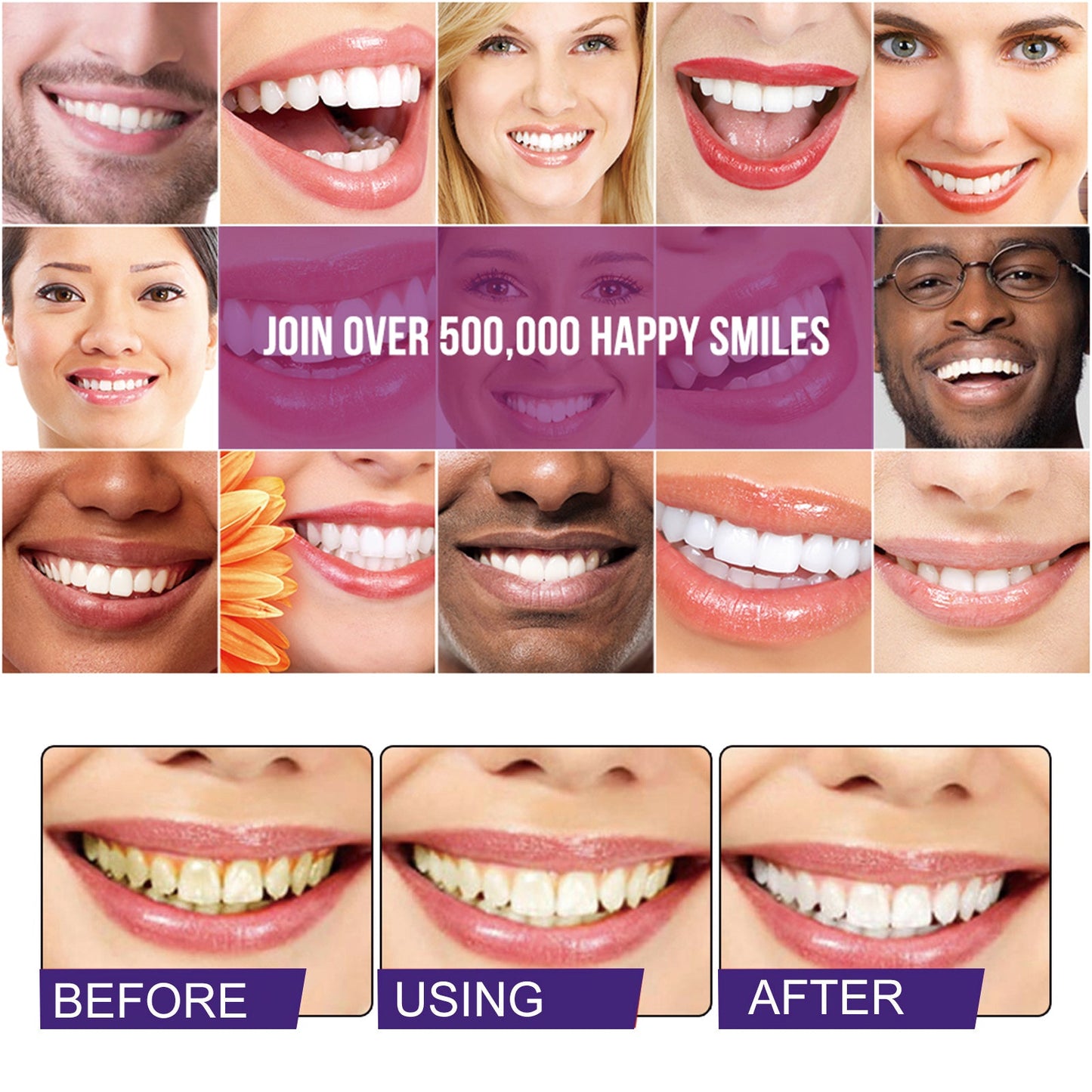 Premium Teeth Whitening Mousse for Fresh Breath