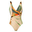 French Retro Two-Piece Bikini for Beach Getaways
