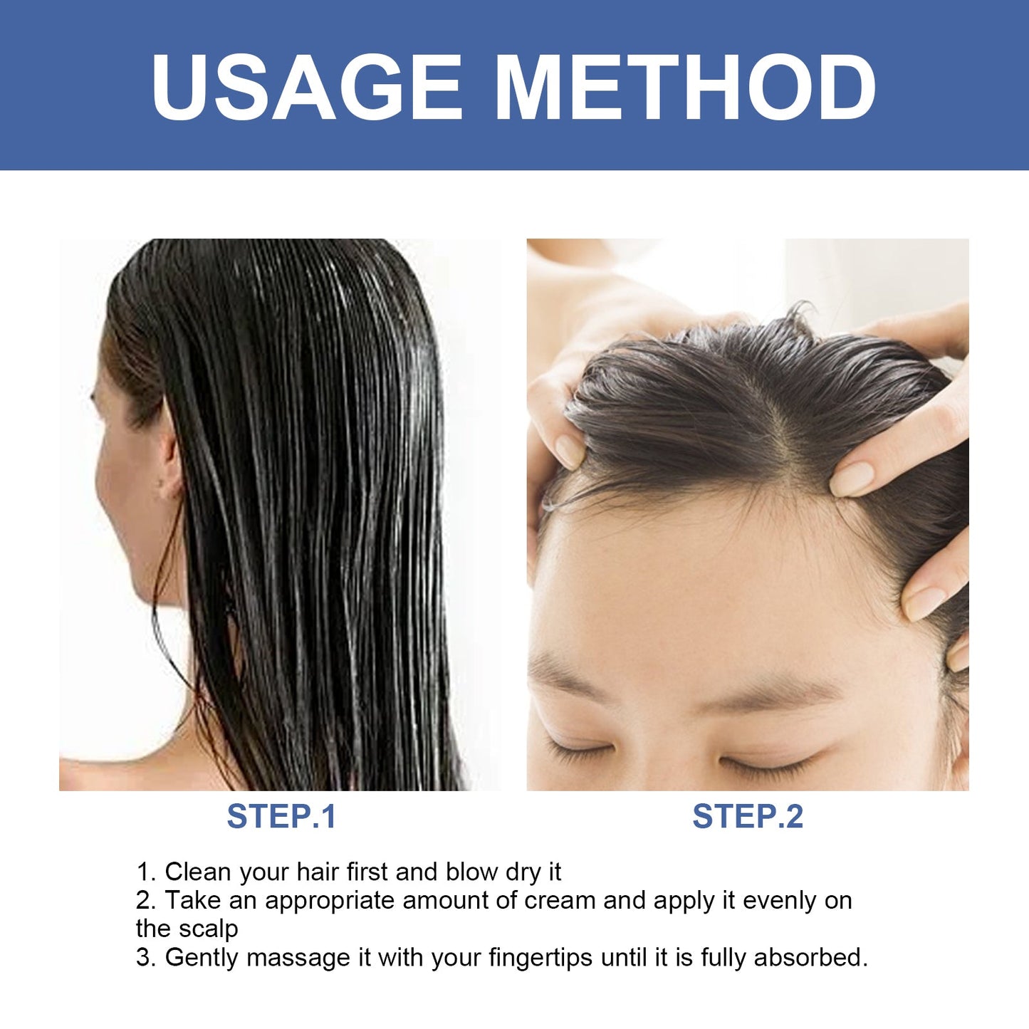 Crema Intensiva de Crecimiento para Cabello Nourished y Esponjoso