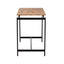 TREXM 5-piece compact bar table with table and stool - modern industrial design brown - Korvel