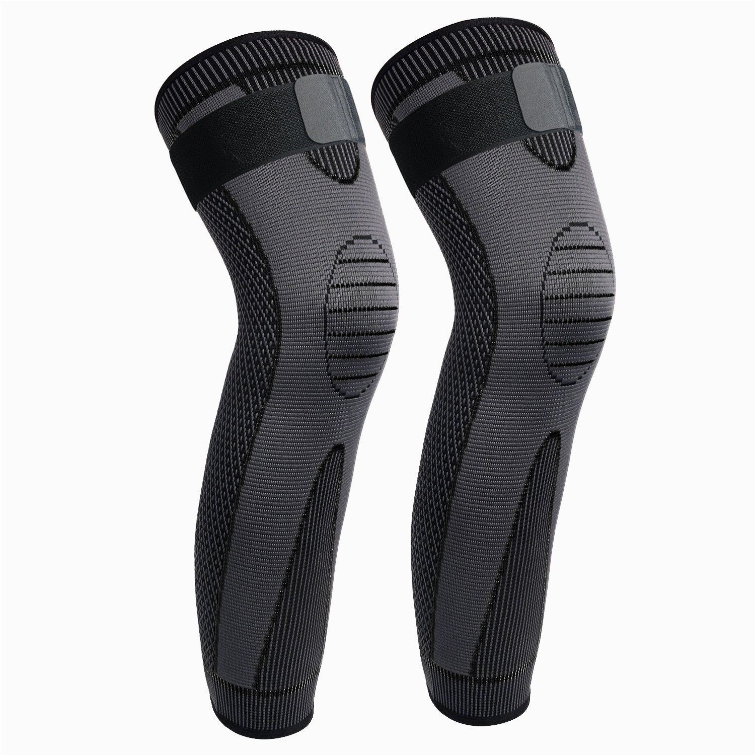Knitted Strap Compression Exercise Extended Knee Protector for Men and Women Warm Knee Protector - Korvel