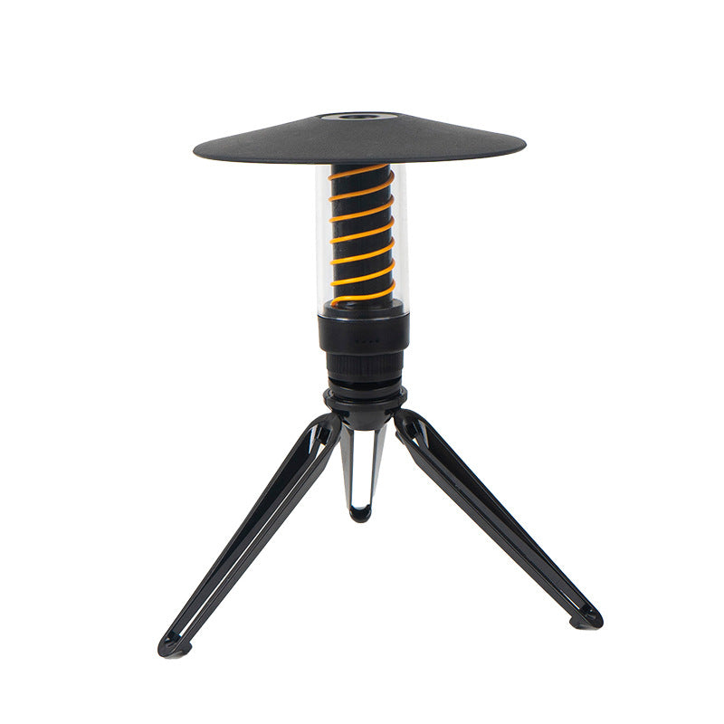 Lampe de camping portable pour extérieur avec trépied