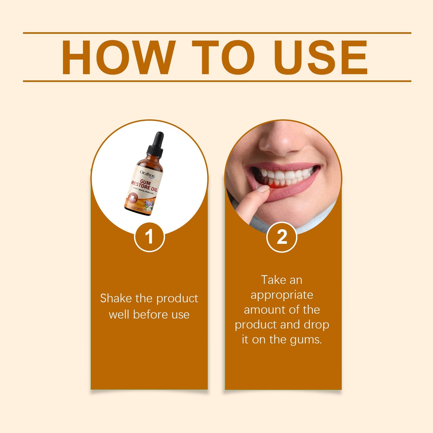 Herbal Gum Repair Solution for Gentle Oral Care