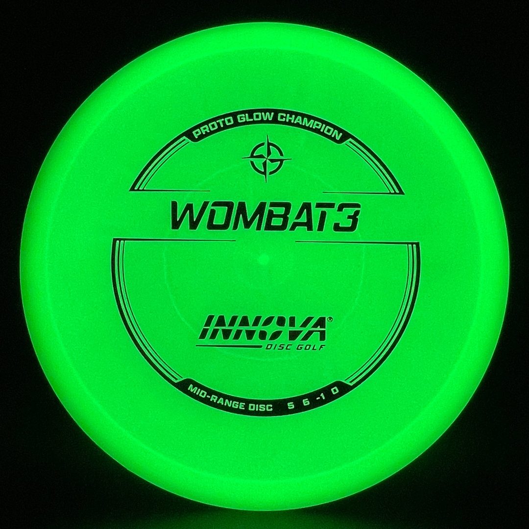 Proto Glow Champion Wombat3 Disco de Golf