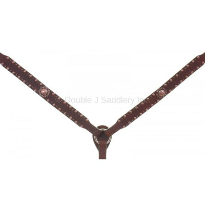 Premium Copper Dot Breast Collar for Equestrian Excellence - Korvel