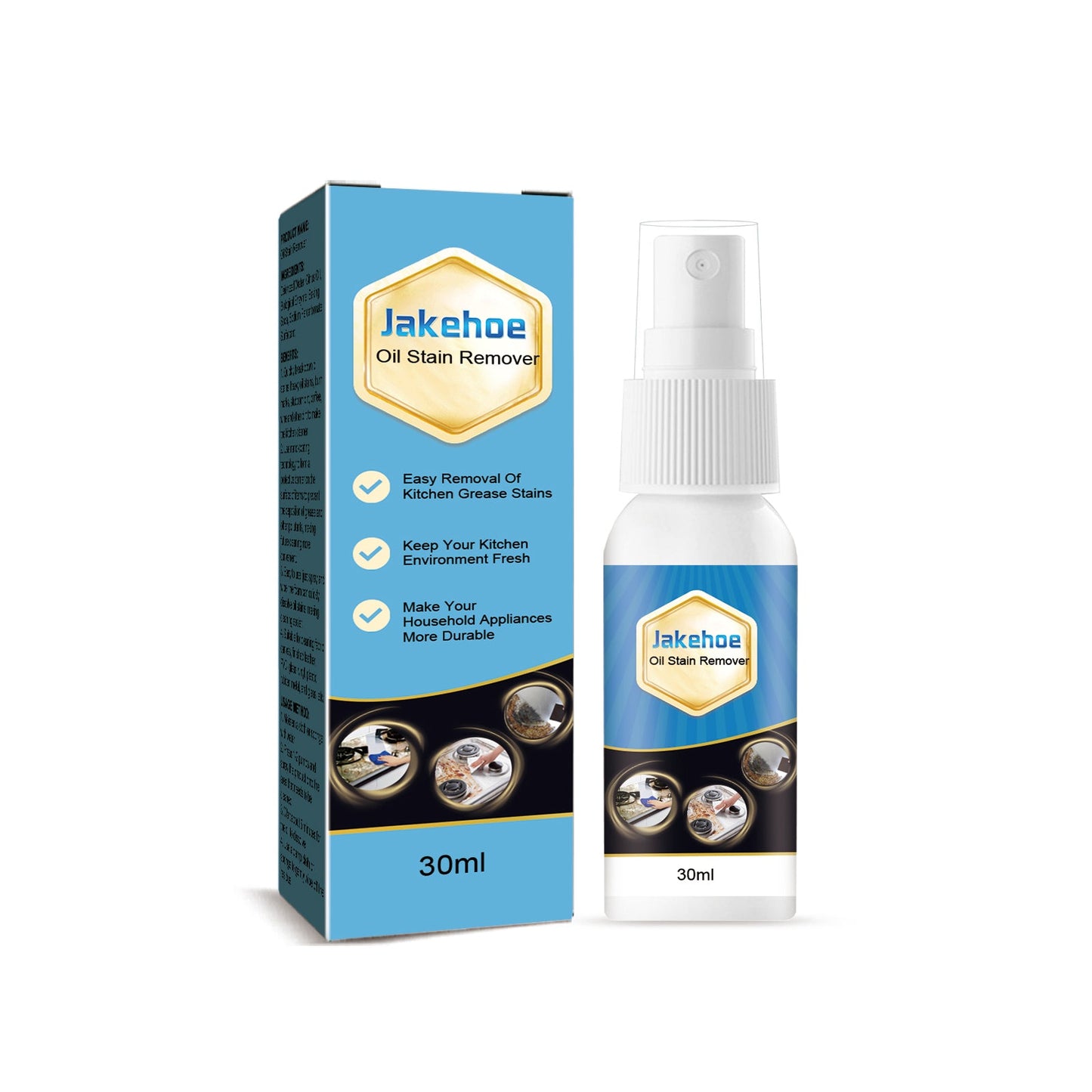 Premium Oil Stain Remover for Kitchen and Home