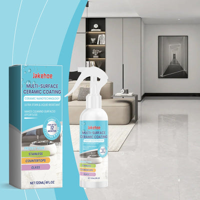 Home Ceramic Coating Spray Interior Tile Cleaning And Polishing Remove Wax Dirt Refurbishing Spray - Korvel