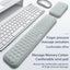 Keyboard mouse wrist rest ergonomic office typing protect relax wrist memory foam mouse pad computer notebook mouse pad - Korvel