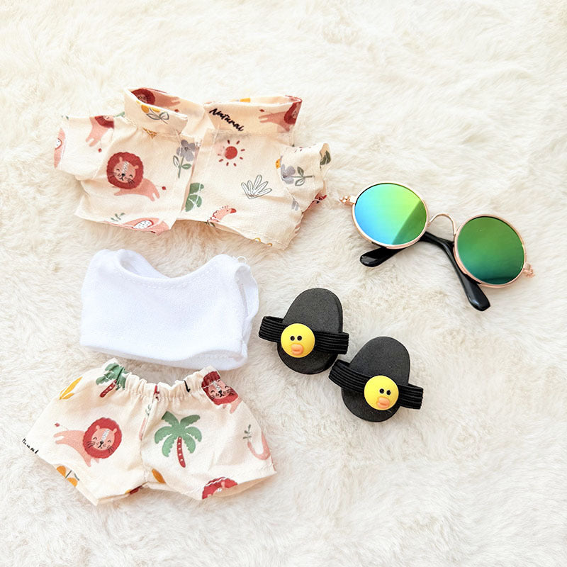 Ensemble de plage pour bébé Labubu avec accessoires