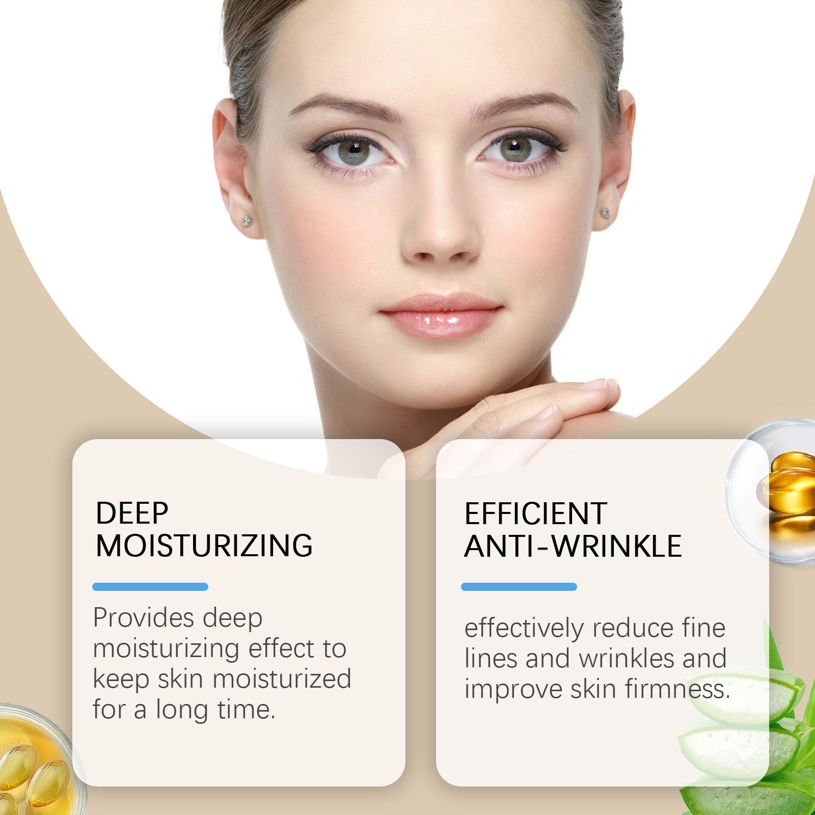 Moisturizing Essence, Firming, Hydrating, Moisturizing And Brightening Facial Treatment Essence - Korvel