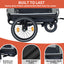 Outdoor Heavy Duty Foldable Utility Pet Stroller Dog Carriers Bicycle Trailer - Korvel
