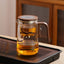 Elegant Heat-Resistant Glass Tea Set with Magnetic Suction