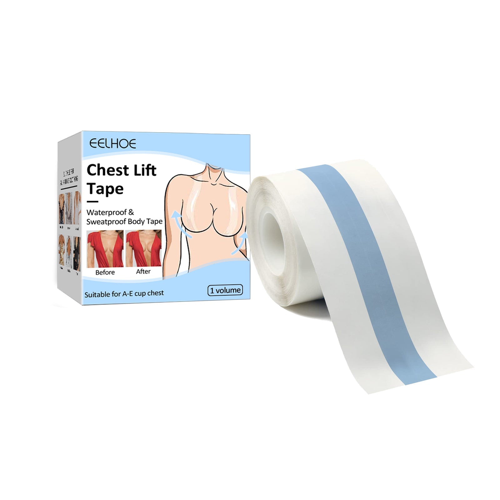 Breast Care Patch Invisible Bra Patch Care Anti-Slip Bump And Tuck Underwear Patch - Korvel