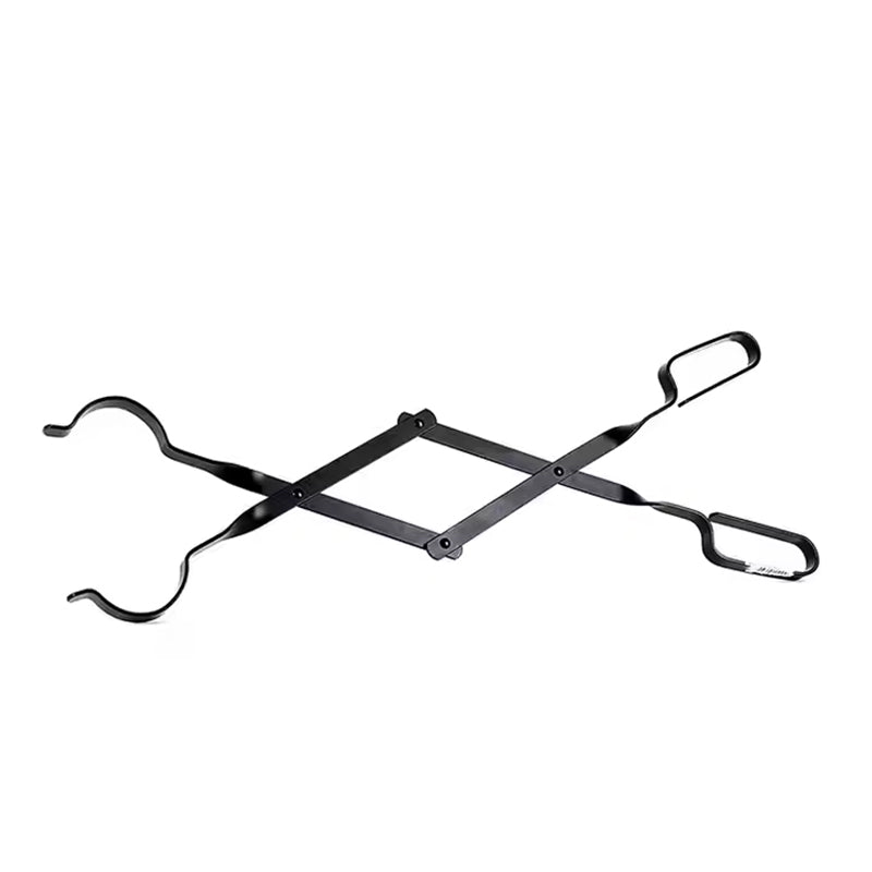 The Grizzly Grabber Fire Tongs are 26 - inch, heavy - duty, rust - resistant tools for camping and indoor/outdoor use. - Korvel
