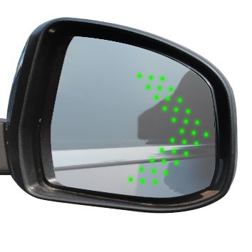 2pcs Arrow Panel 14 SMD LED Car Side Mirror Indicator Lights
