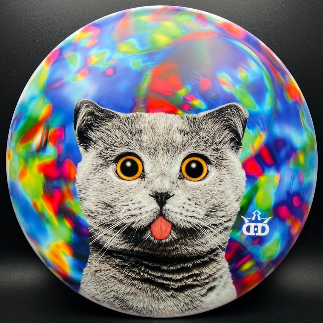 Gold Claymore - DyeMax - Trippin Space Kitty Disc Golf Disc