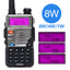 BaoFeng UV-5RE 8W Powerful Walkie Talkie 10km Dual Band UV5RE 2 way Radio VOX Flashlight Long Range Portable Hunting Ham Radio - Korvel