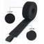 Tactical Inner Belt, Duty Nylon Hook - Loop Adjustable Black Waist Belt - Korvel