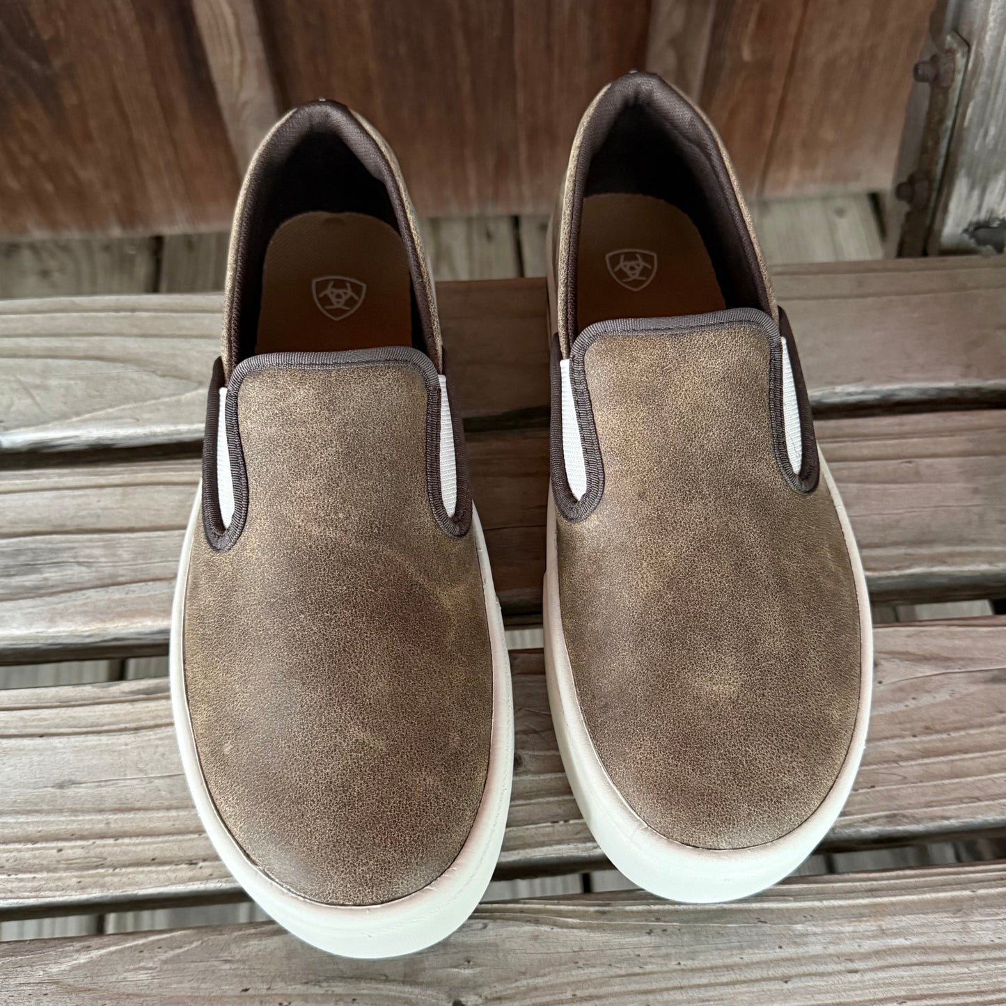 Ariat Brown Skylar Slip On Flats