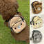 Pet Dog Backpack Durable Puppy Self Carry Backpack Adjustable Leash Cartoon Portable Harness Teddy Dog Outdoor Snack Bag - Korvel