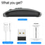 Wireless Mouse Bluetooth Dual Mode 2.4G/BT5.1 Silent Mouse 2400DPI PC Notebook Business Office - Korvel