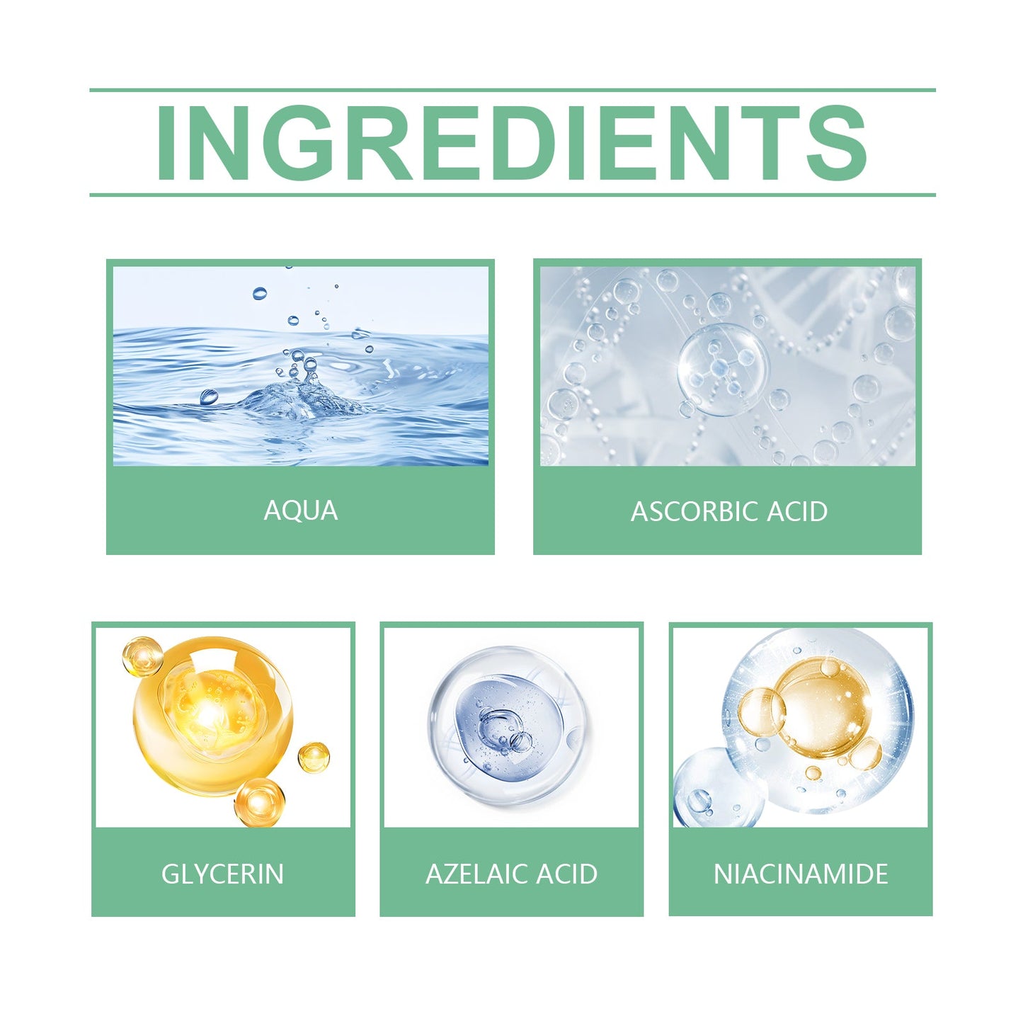 Azelaic Acid Essence Cream, Repair Moisturizing Moisturizing Face Oil Control Moisturizing Mild Refreshing Cream - Korvel
