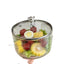 Small Bear Soup Bowl, Large Household New High Beauty Salad Bowl, Instant Noodle Bowl with Cover, Double Ear Glass Pot - Korvel