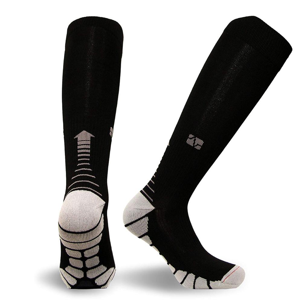Compression Stocking Anti-slip Best for Basketball Football Outdoor Running  Socks Women Men Travel Compression Socks - Korvel