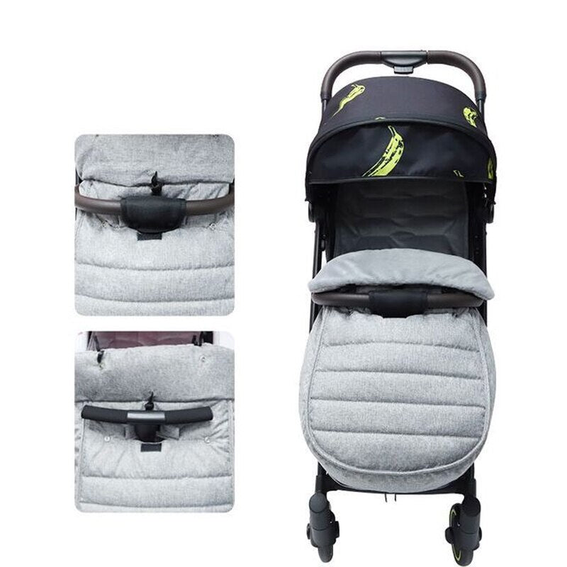 Winter Thick Sleeping Bags Warm Baby Sleepsack Envelope For Newborn Infant Windproof Stroller Cushion Footmuff  Pram - Korvel