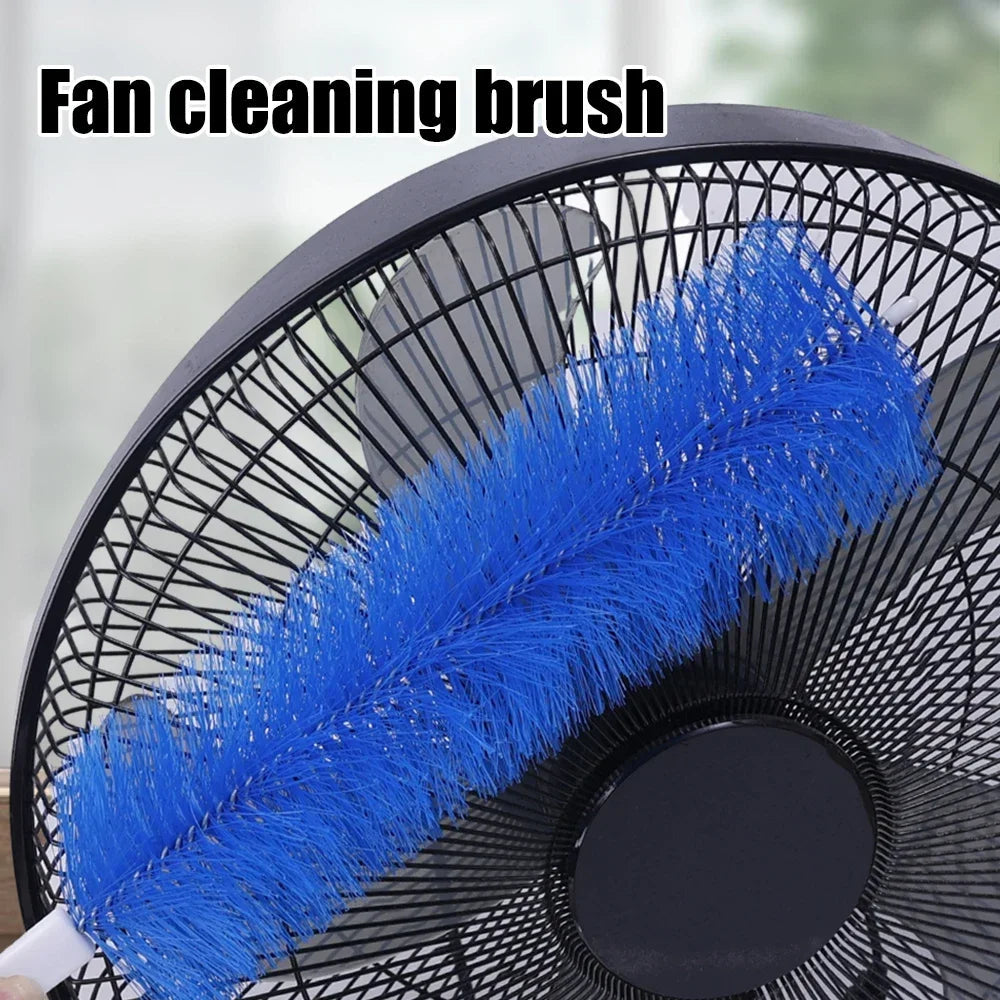 Fan Brush Bendable Microfibre Duster Household Dust Remover Cleanning Brush for Air-conditioner Furniture Shutter Car Cleaner - Korvel