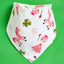 Baby Drooling Towel Baby Triangle Towel Double Layer According To The Buckle Newborn Child Headscarf Bib Scarf Spring And Summer Four Seasons - Korvel