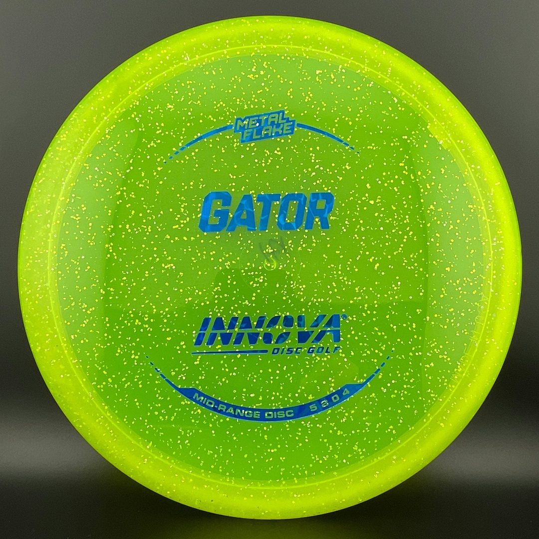 Metal Flake Champion Gator Disc Golf Disc