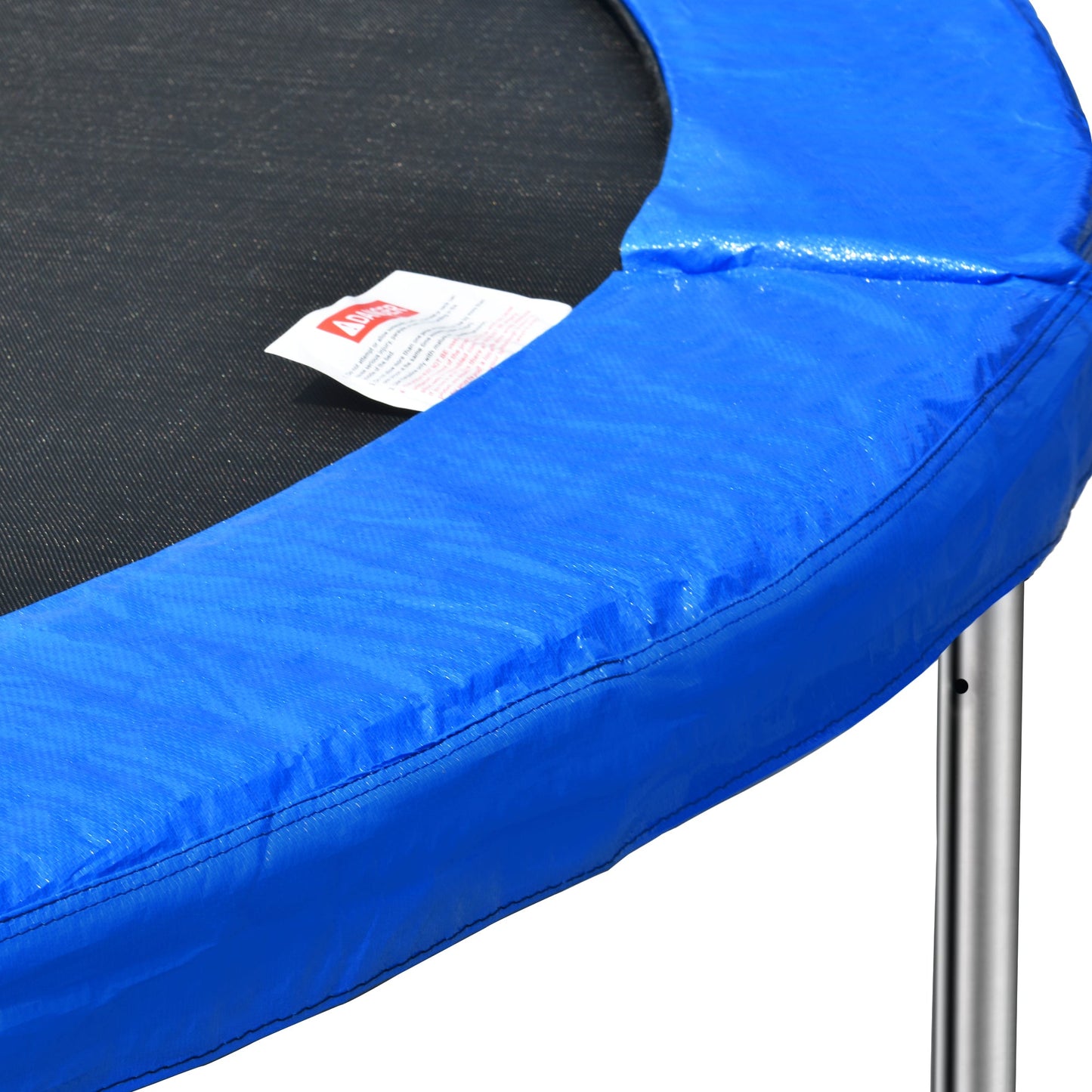 14FT Trampoline for Adults & Kids with Basketball Hoop, Outdoor Trampolines w/Ladder and Safety Enclosure Net for Kids and Adult - Korvel