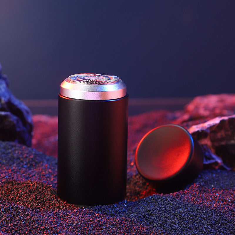 Mini Afeitadora de Viaje Steel Cannon - Afeitadora Eléctrica Portátil para Hombres