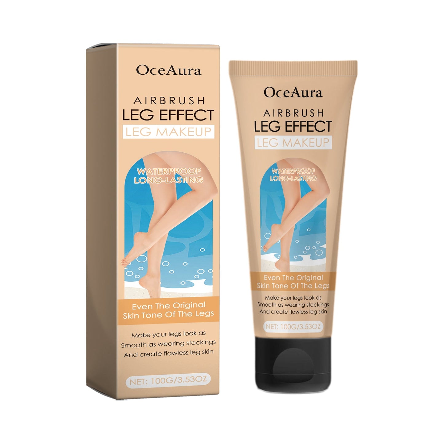 Leg Black Cream - Outdoor Tanning Moisturizing Cream