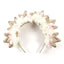Fashionable new fabric crown hairband for women - Korvel