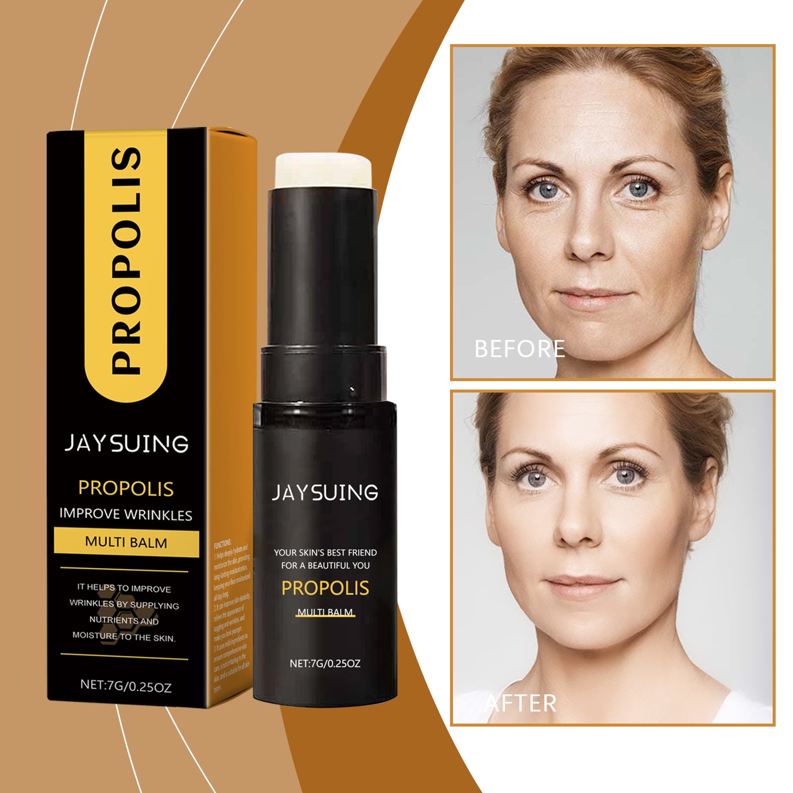 Propolis Firming Moisturizer, Anti-Wrinkle, Moisturizing And Rejuvenating Face Moisturizer - Korvel
