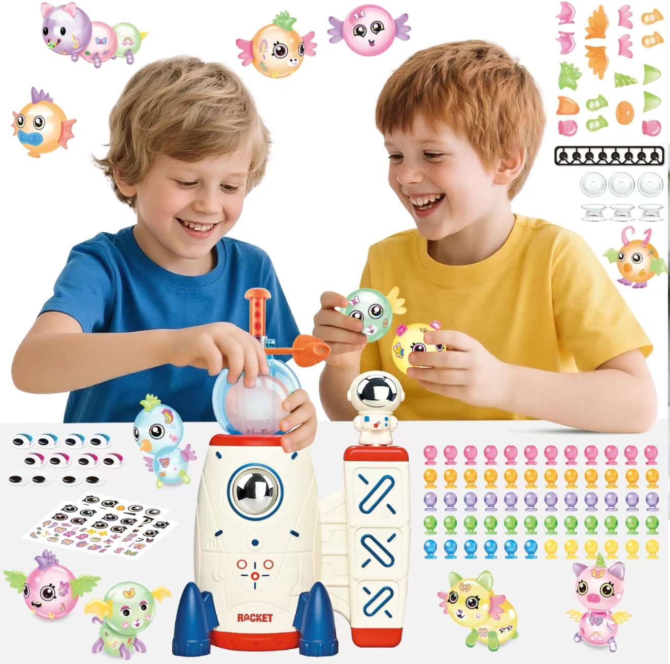 Kit DIY GlowSquish - Créez Vos Propres Jouets Lumineux