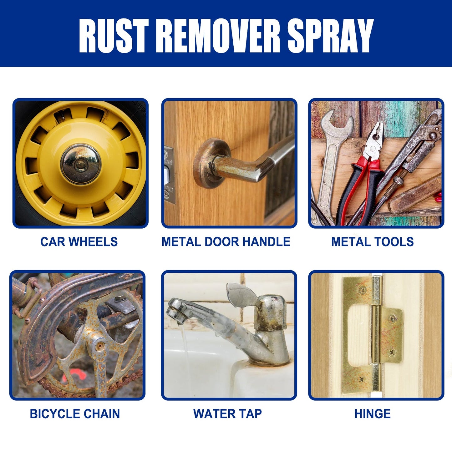 Spray Premium Removedor de Óxido para Cuidado del Vehículo