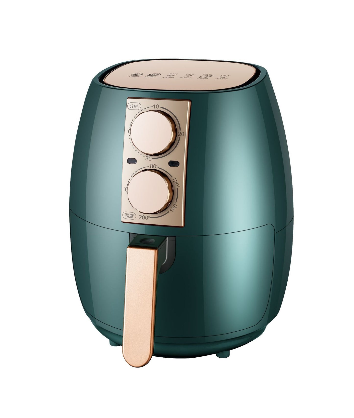 Freidora de Aire Visual 6L Horno Multifuncional Electromecánico