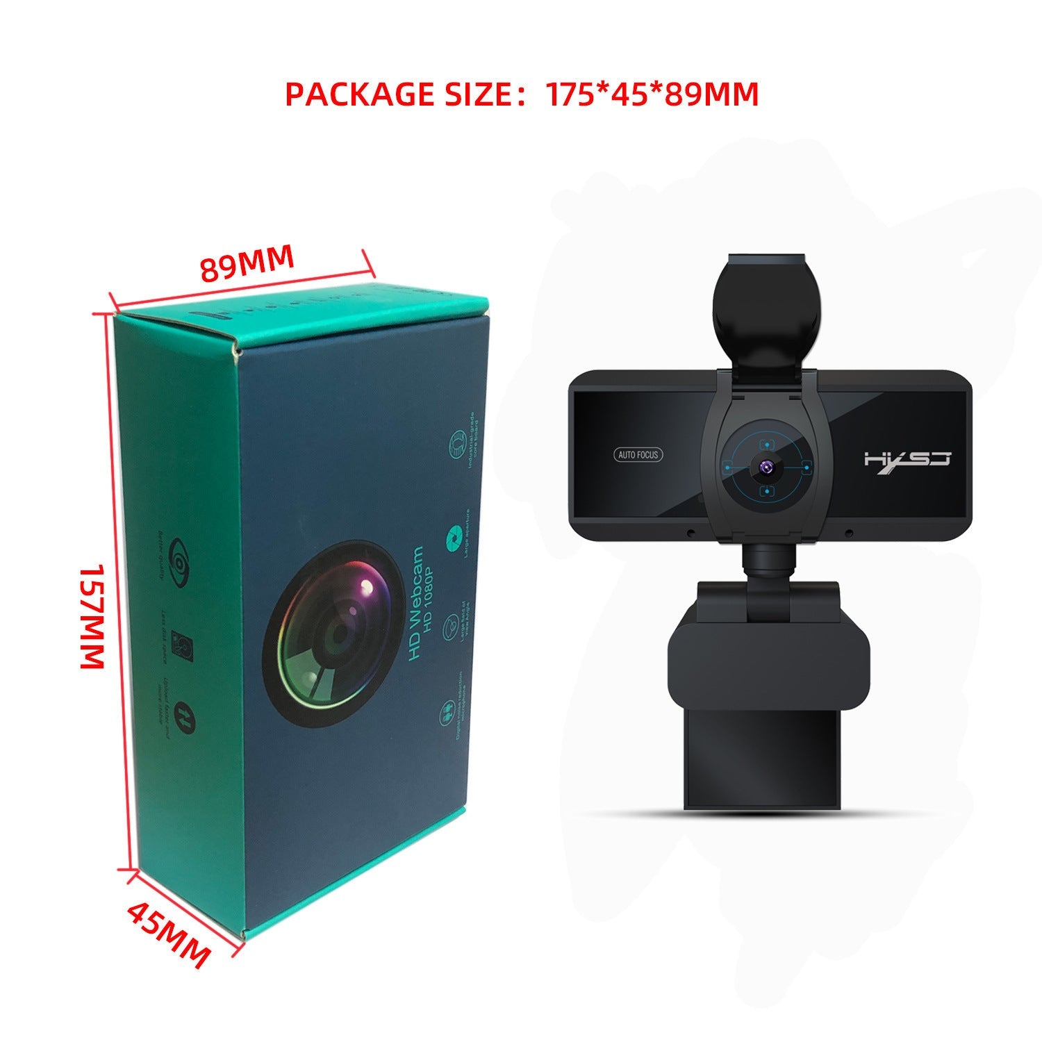Computer video computer camera with 5 million autofocus and support for 720P1080P video - Korvel